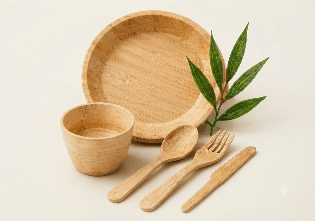 Bamboo cutlery supplier alleppey kerala India